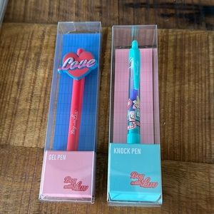 BTS Boy with Luv pens (sealed and unopened)